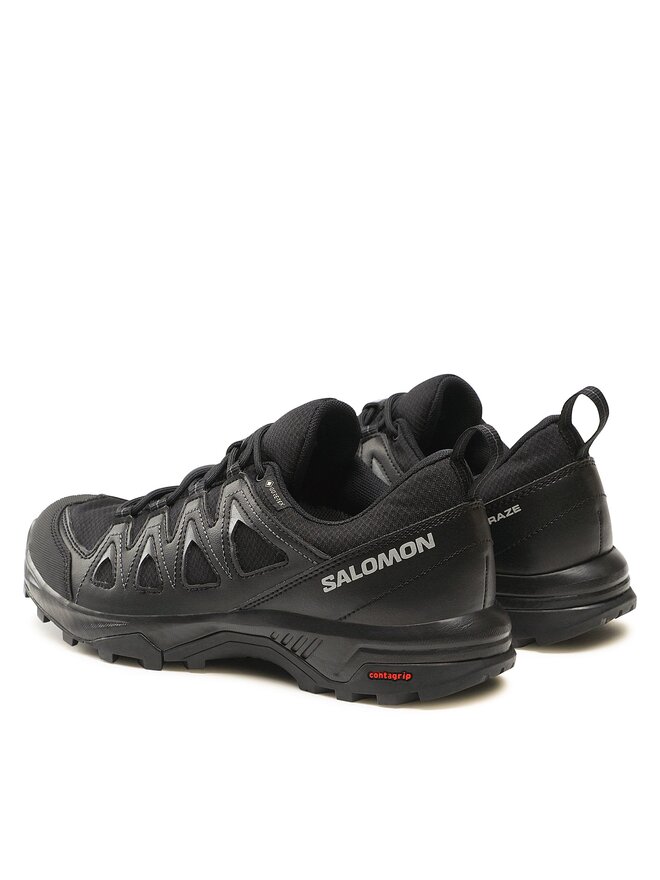 Salomon Трекінгові черевики Salomon X Braze GORE-TEX L47180400 Чорний