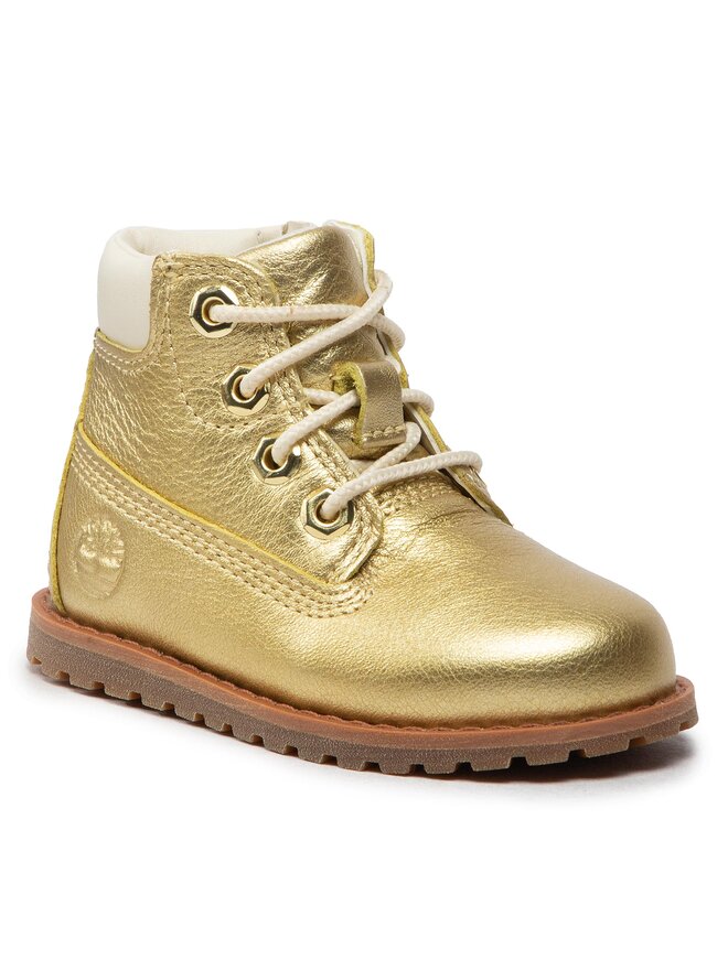 Timberland Turistická obuv Timberland Pokey Pine 6in Boot With TB0A2N56H561 Zlatá