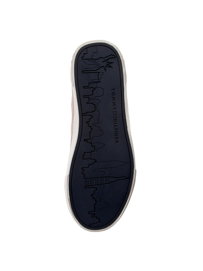 Tommy Hilfiger Πάνινα παπούτσια Tommy Hilfiger Wmn Yarmouth 1B FW0FW01164 Ροζ