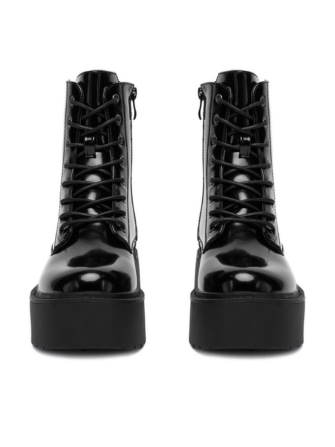 DeeZee Schnürschuhe DeeZee 12663-4 Schwarz