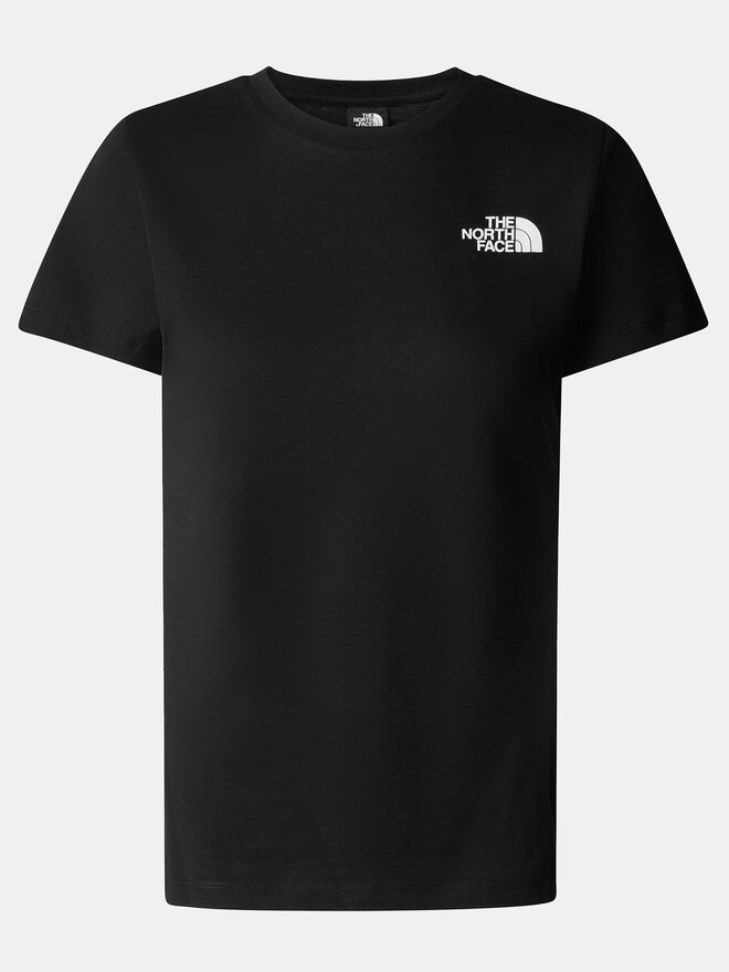 The North Face The North Face T-Shirt Redbox NF0A87NM Schwarz Regular Fit