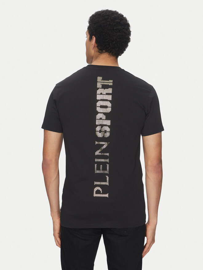 Plein Sport Plein Sport T-Shirt SAEC MTK8008 STE001N Μαύρο Regular Fit