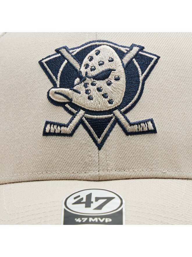 47 Brand Kšiltovka 47 Brand NHL Anaheim Ducks '47 MVP SNAPBACK H-MVPSP25WBP-BN Écru