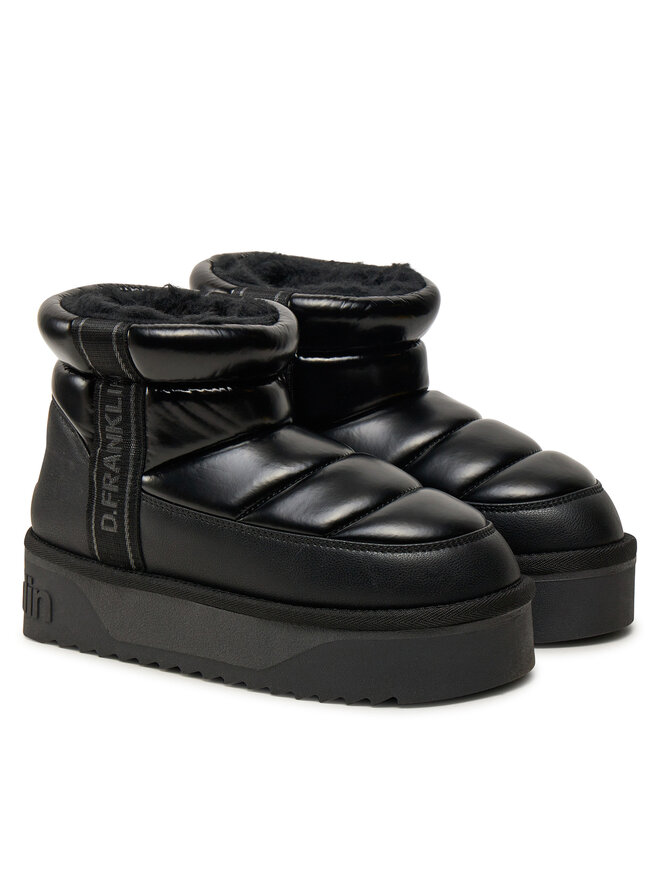 D.Franklin Botas de nieve D.Franklin Nordic V.2 Low Bomb DFSH371011 Negro
