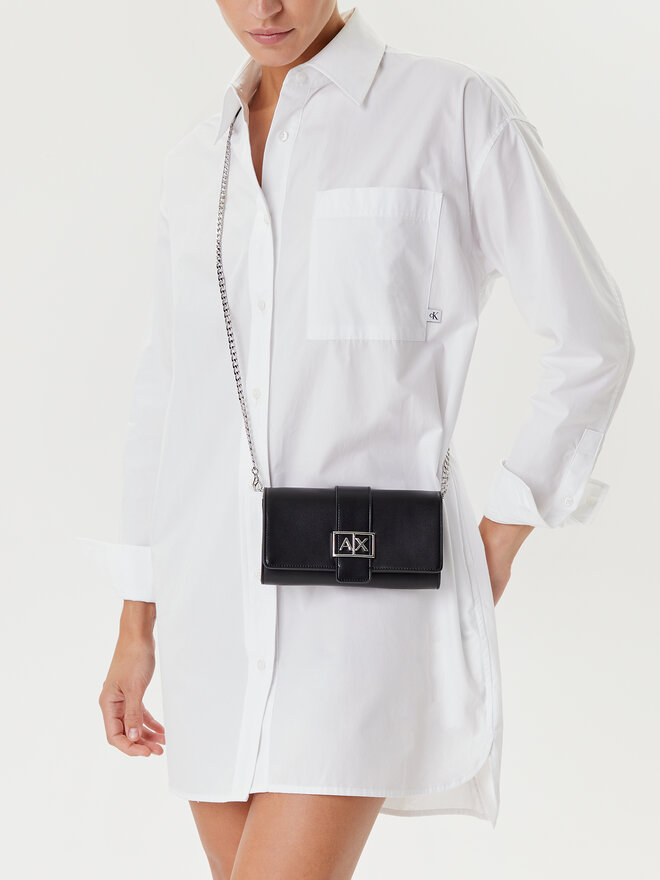 Armani Exchange Дамска чанта Armani Exchange XW000358 AF12039 UC001 Черен