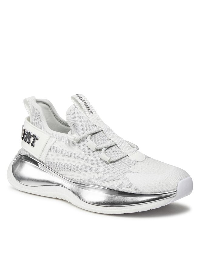 Plein Sport Снікерcи Plein Sport The Bubble Gen.X.02 Tiger FACS USC0432 STE003N Білий