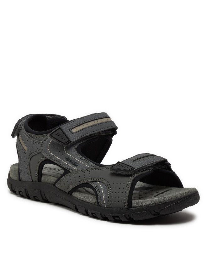 Geox Szandál Geox U S.Strada D U8224D 0BC50 C9014 Szürke