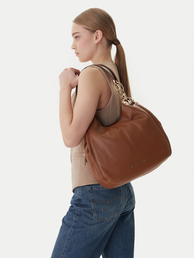 Сумка MICHAEL Michael Kors Lillie 30T9G0LE3L Коричневий | evzuttya