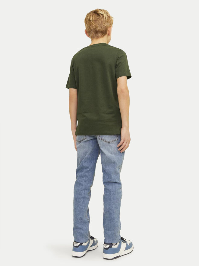 Jack&Jones Junior Jack&Jones Junior Marškinėliai Logo 12258876 Žalia Regular Fit