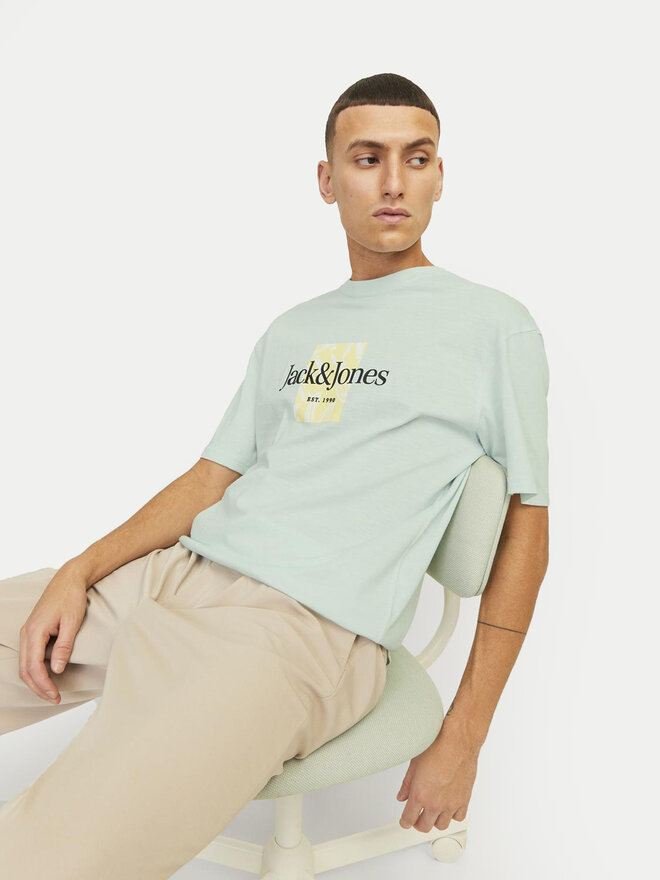 Jack&Jones Jack&Jones T-shirt Lafayette 12250436 Zelena Relaxed Fit