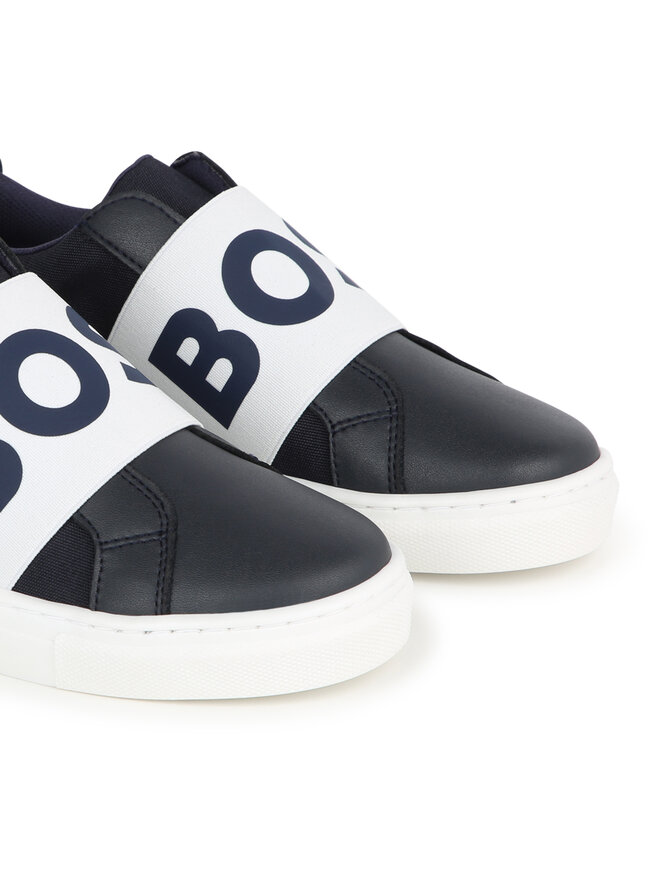 BOSS Sneakersy Boss J50863 M Tmavomodrá