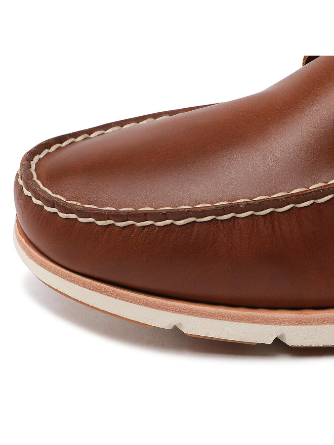 Timberland Μοκασίνια Timberland Boat Shoe TB0A1BHLF741 Καφέ