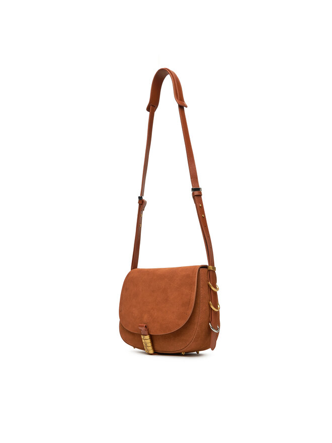 PINKO Ročna torba PINKO Saddle Classic PE 25 PLTT 103830 A29N Rjava