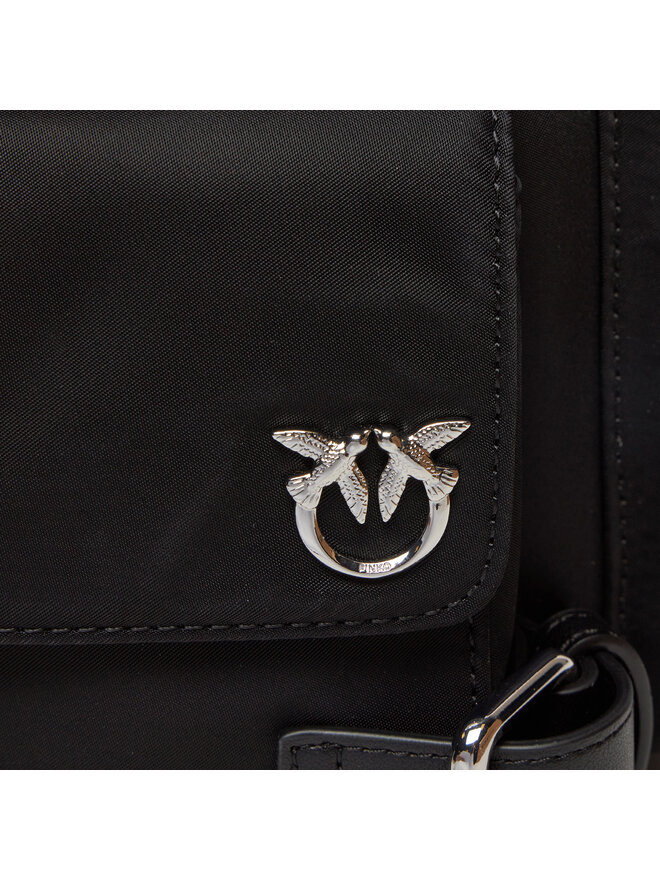 PINKO Рюкзак Pinko Pocket Backpack PE 24 PLTT 102745 A1J4 Чорний