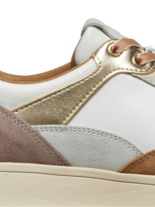 Geox Sneakersy Geox D Amabel D45MDA 02285 C1375 Bílá
