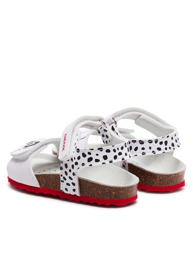 Geox Σανδάλια Geox B Sandal Chalki Girl B452RB 0003W C0404 M Λευκό