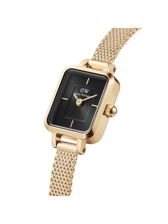 Daniel Wellington Zegarek Daniel Wellington Quadro Mini DW00100652 Złoty