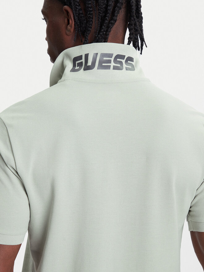 Guess Guess Poloshirt Z5YP02 K9WF1 Grün Regular Fit