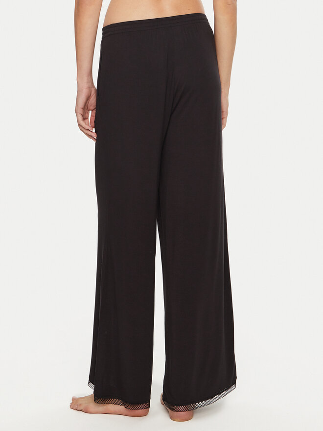 Tommy Hilfiger Tommy Hilfiger Pyjamahose UW0UW05575 Schwarz Relaxed Fit