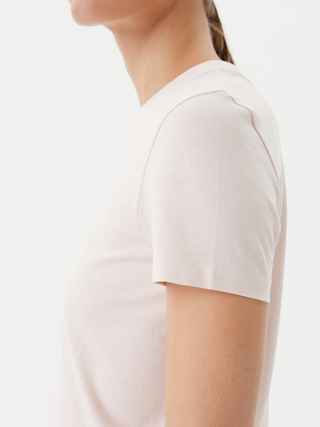 Calvin Klein Jeans Calvin Klein Jeans T-Shirt Placed Institutional J20J225524 Rosa Slim Fit