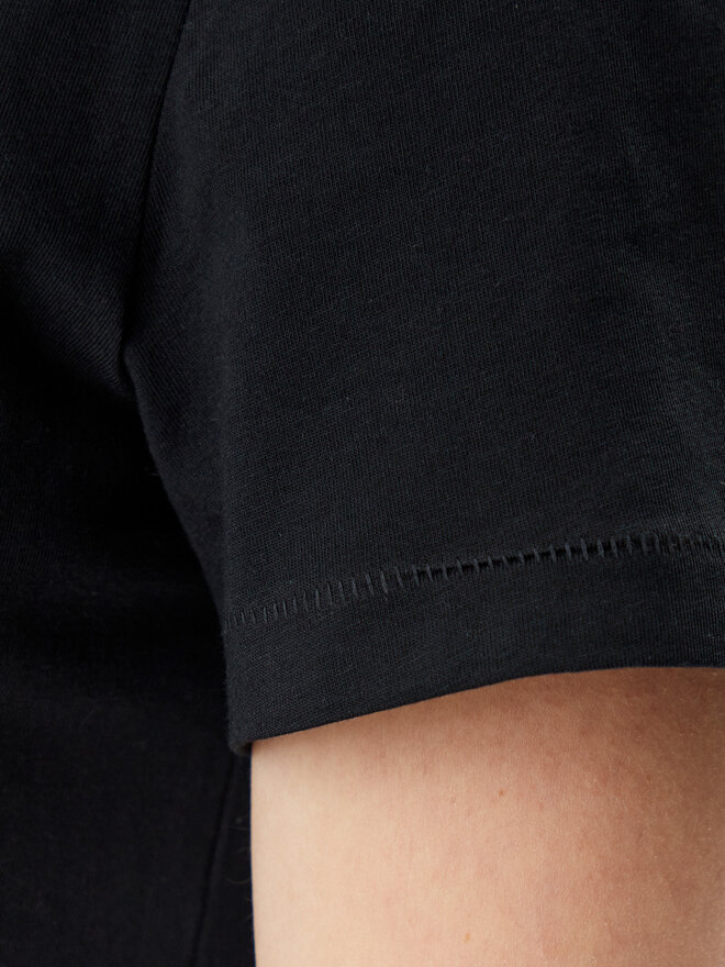 Gap Gap Marškinėliai 740140-03 Juoda Regular Fit