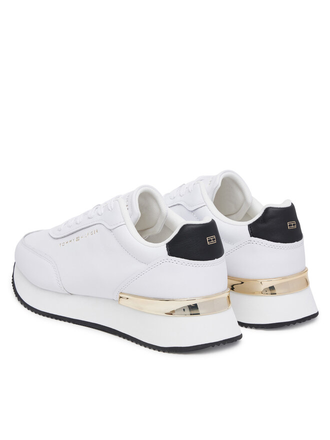 Tommy Hilfiger Sneakers Tommy Hilfiger Chic Fashion Runner FW0FW08695 Alb