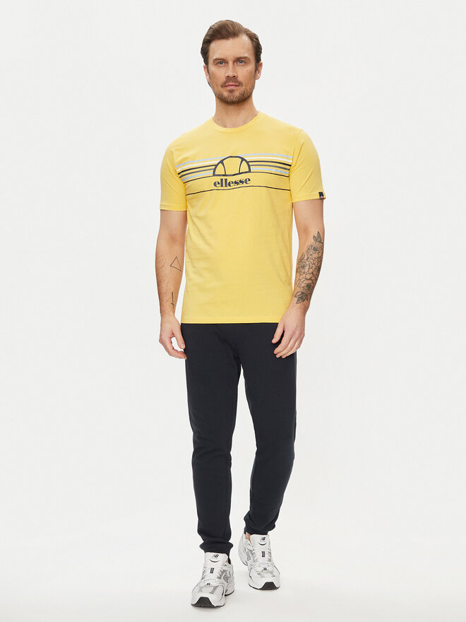 Ellesse Ellesse Футболка Lentamente SHV11918 Жовтий Regular Fit