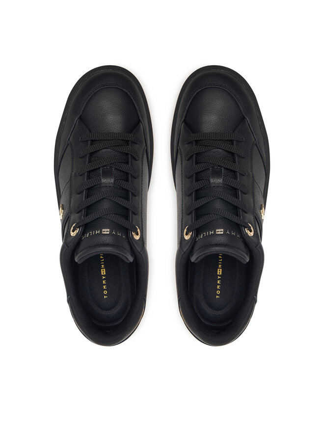 Tommy Hilfiger Sneakers Tommy Hilfiger Th Feminine Cupsole FW0FW09600 Schwarz