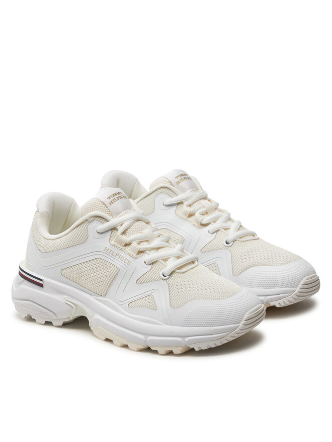 Tommy Hilfiger Αθλητικά Tommy Hilfiger Womens Trail Runner FW0FW08202 Εκρού