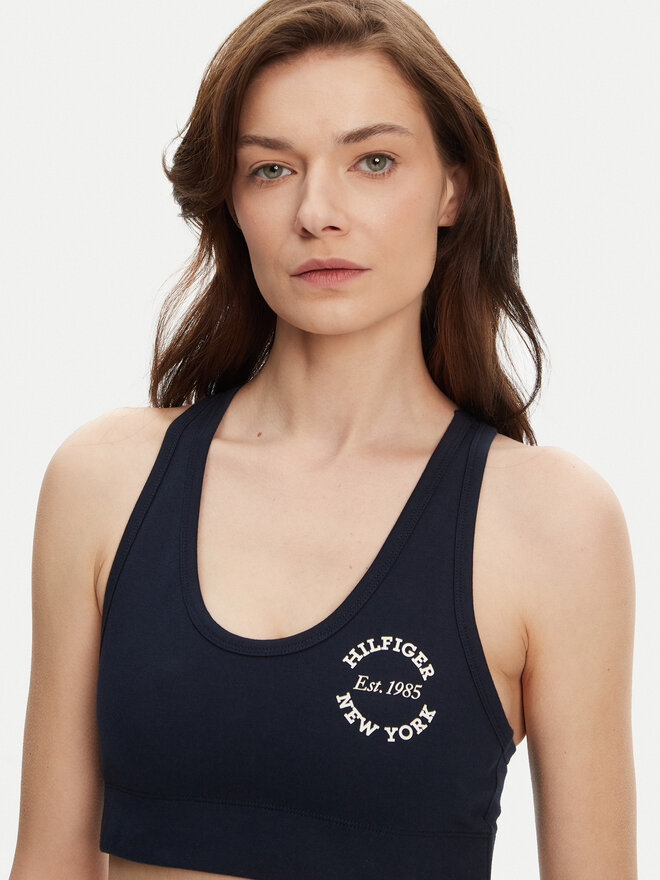 Tommy Hilfiger Tommy Hilfiger Top nedrček UW0UW05891 Mornarsko modra