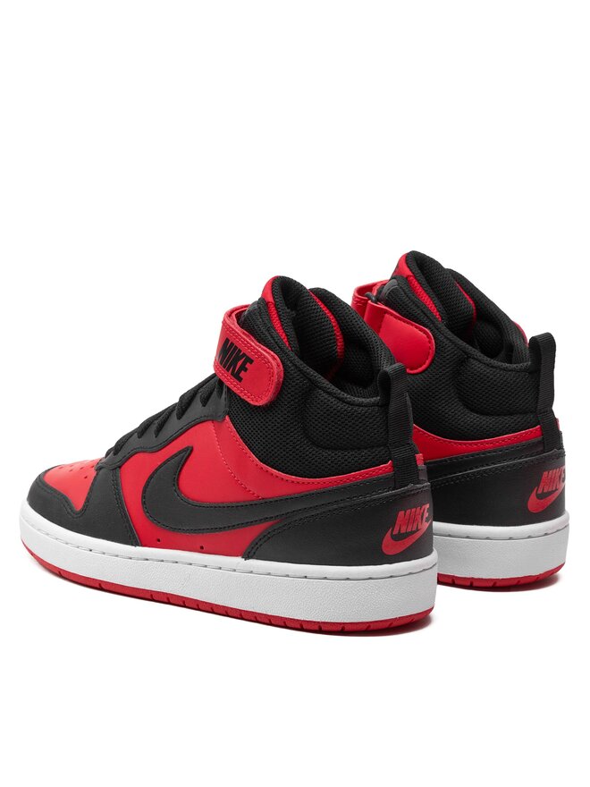 Nike Sneakersy Nike Court Borough Mid 2 (Gs) CD7782 602 Czarny