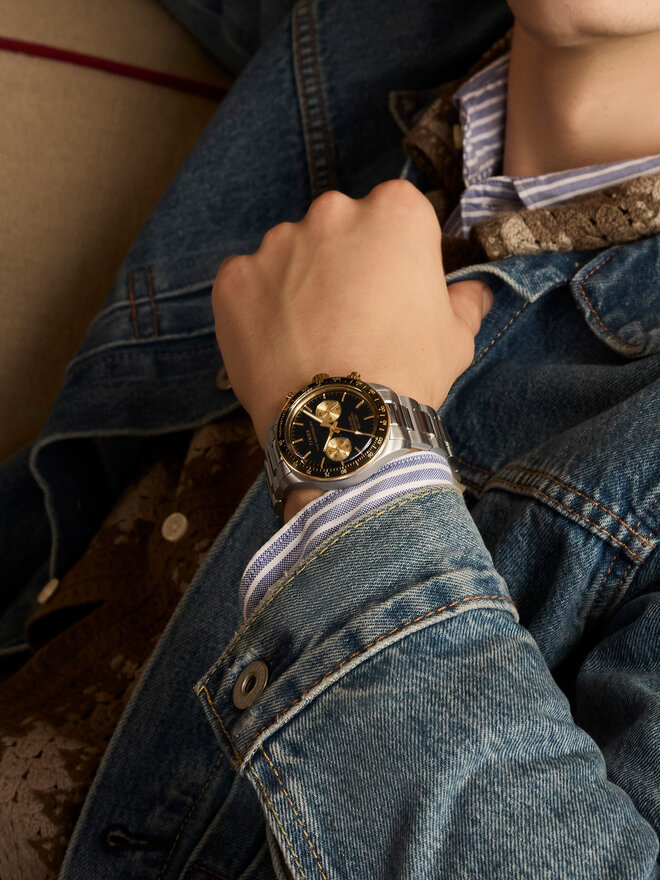 Timex Ρολόι Timex Waterbury Heritage TW2Y24000 Μαύρο