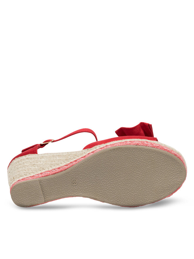 DeeZee Espadrilles DeeZee WYL2710-02 Piros