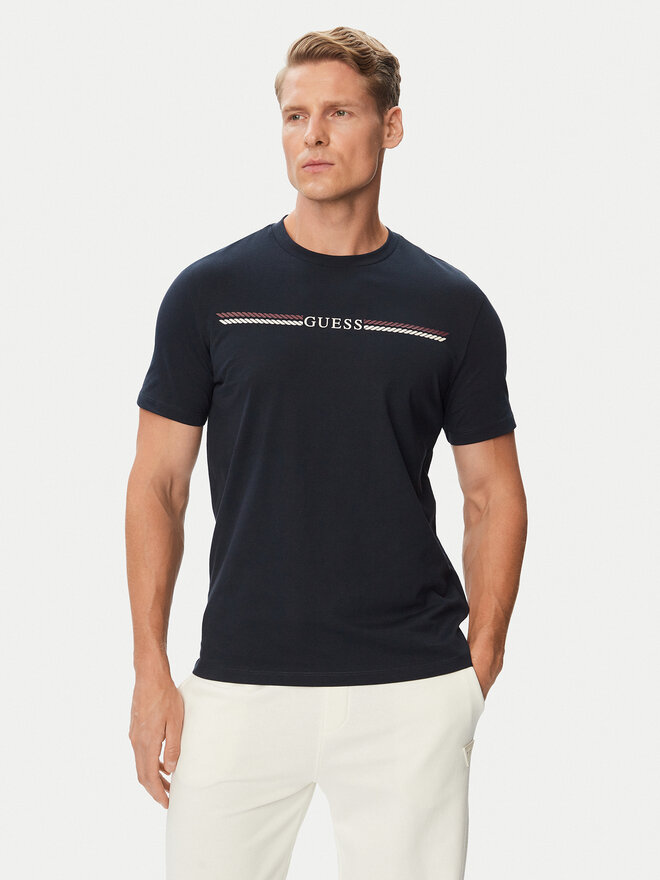 Guess Guess Футболка Z6BI05 K6536 Cиній Regular Fit