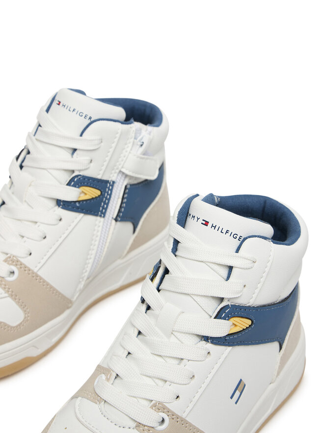 Tommy Hilfiger Sneakers Tommy Hilfiger High Top Lace Up T3X9-34364-1269 M Weiß