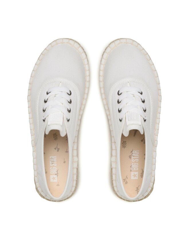 Big Star Shoes Espadryle Big Star Shoes LL274833 Biały