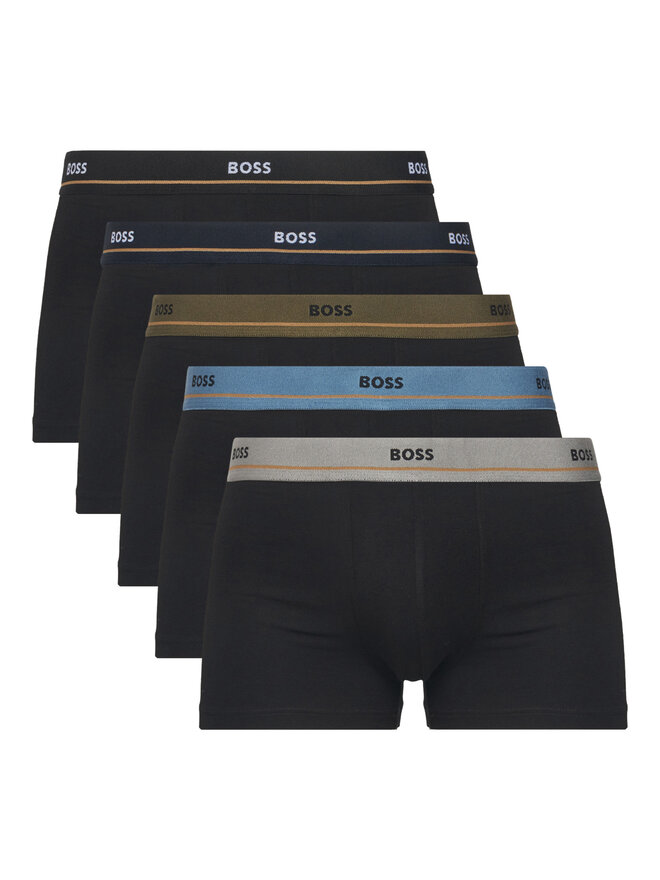 BOSS BOSS Комплект боксерів Trunk 5P Essential 50531660 Чорний