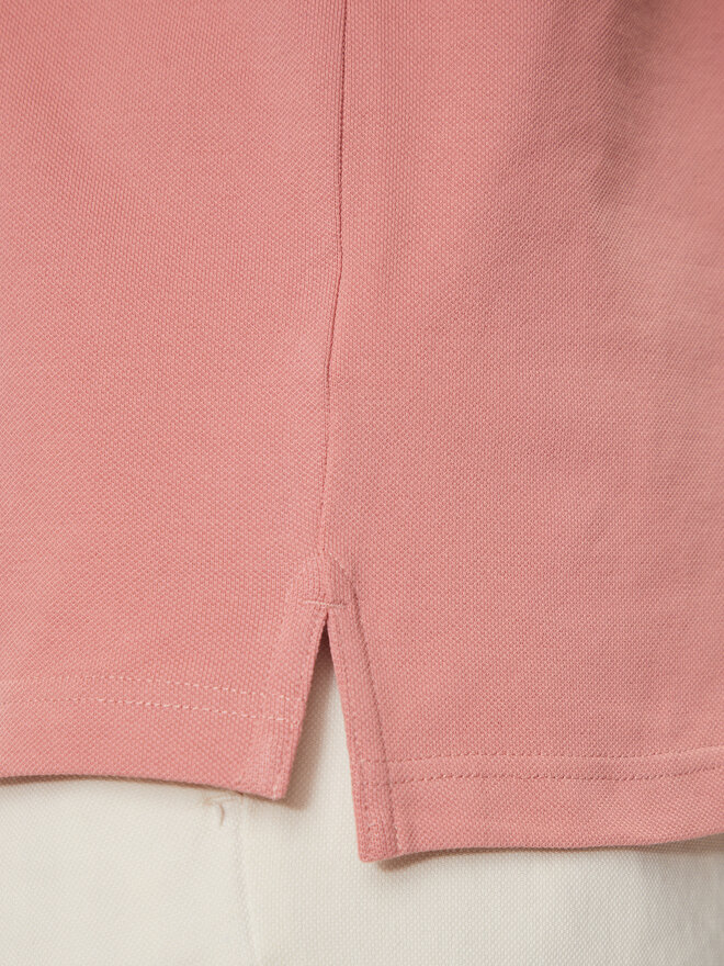 Tommy Hilfiger Tommy Hilfiger Polo Palm Under Collar MW0MW34738 Rosa Regular Fit