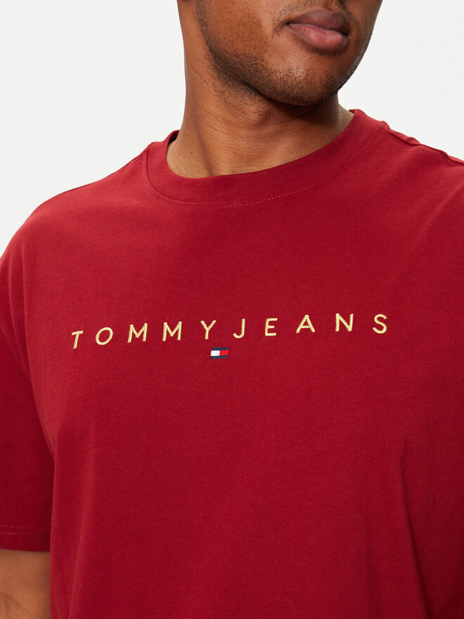 Tommy Jeans Tommy Jeans Camiseta DM0DM19694 Rojo Regular Fit
