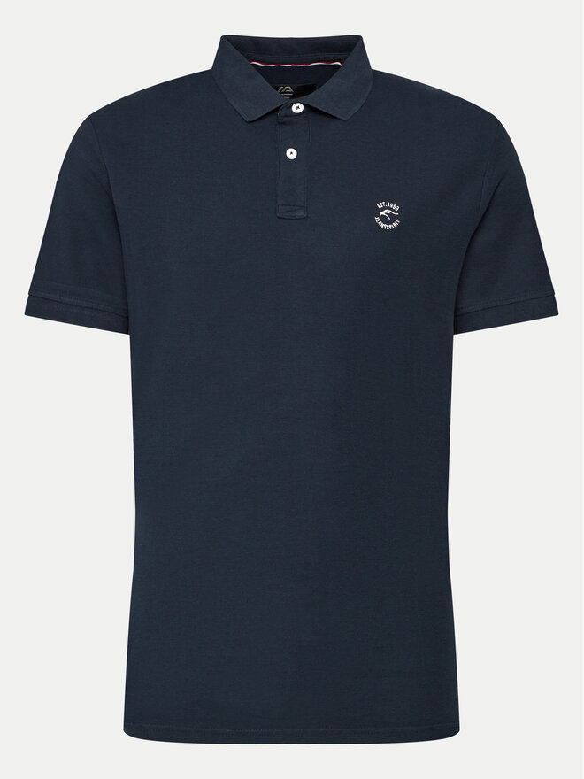 INDICODE INDICODE Poloshirt Wadim 40-913 Dunkelblau Slim Fit