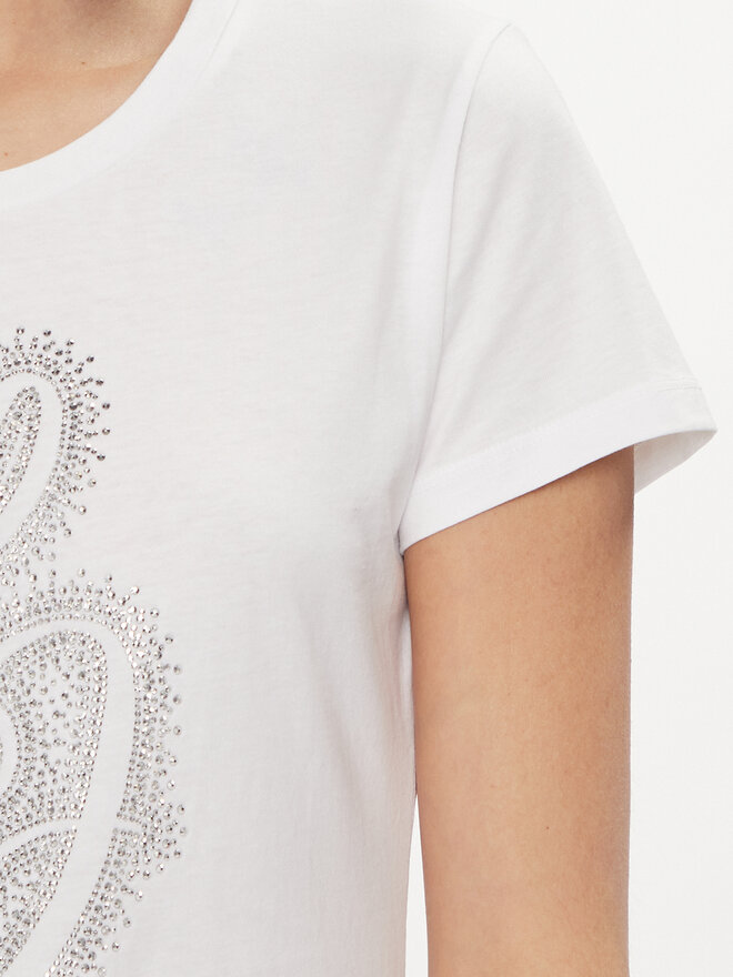 Liu Jo Liu Jo T-Shirt WA4051 JS923 Λευκό Regular Fit