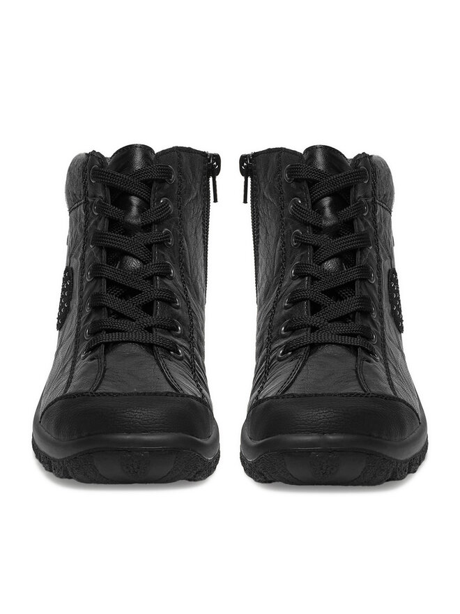 Rieker Μποτίνια Rieker CEO-L7110-01 Μαύρο