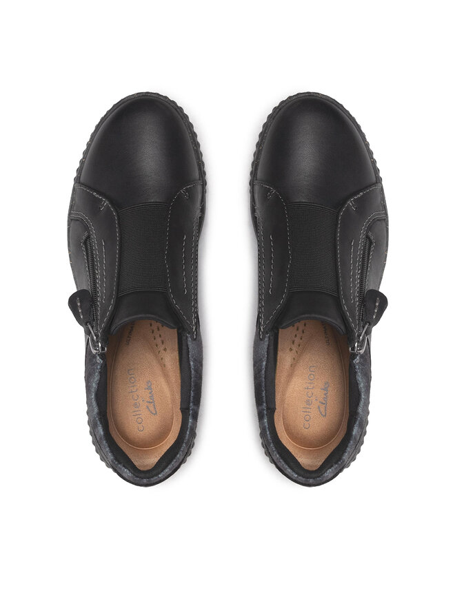 Clarks Félcipő Clarks Caroline Cove 261676994 Fekete
