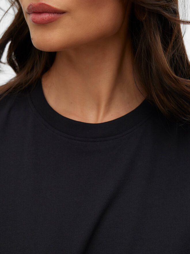 Vero Moda Vero Moda T-Shirt Paulina 10316991 Μαύρο Regular Fit