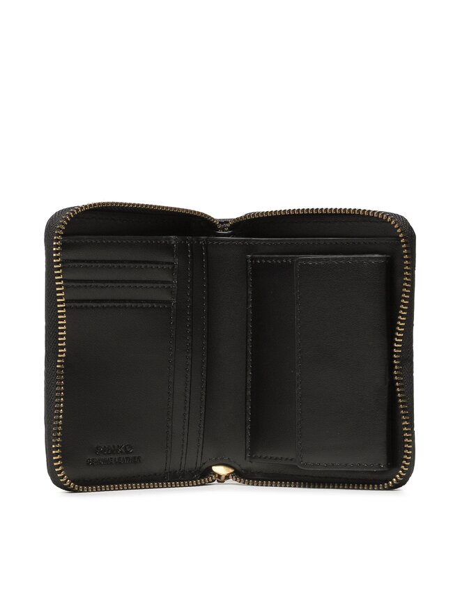 PINKO Голям дамски портфейл Pinko Taylor Zip Around PE 23 PCPL 100249 A0GK Черен