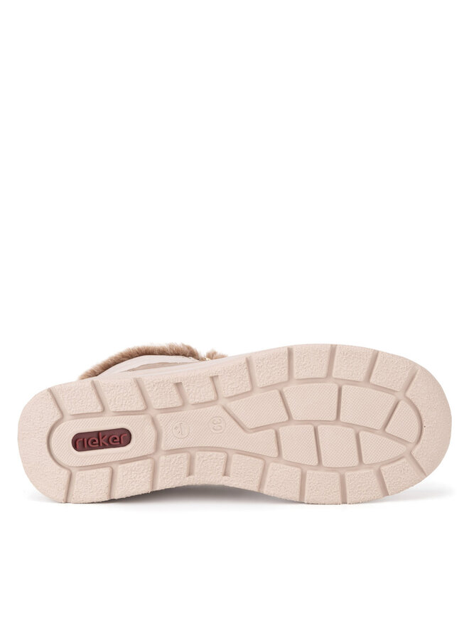 Rieker Schnürschuhe Rieker L7742-62 Beige