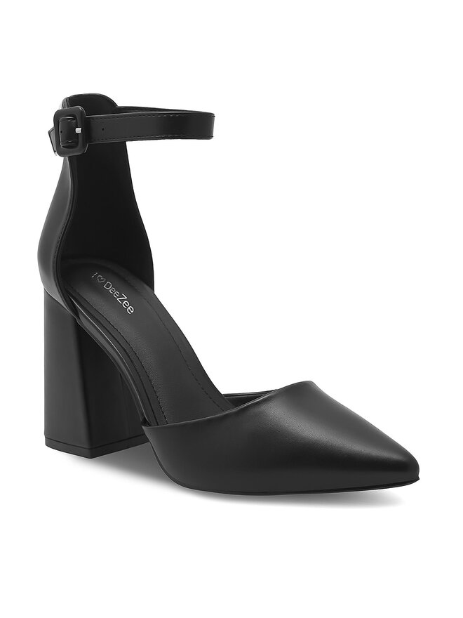 DeeZee Czółenka DeeZee AGLAIA LS6094-01 Czarny