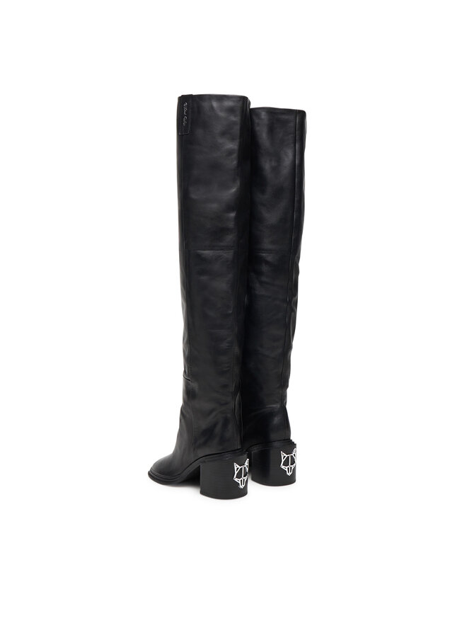 Naked Wolfe Botas altas Naked Wolfe Nature Nappa Prince Negro