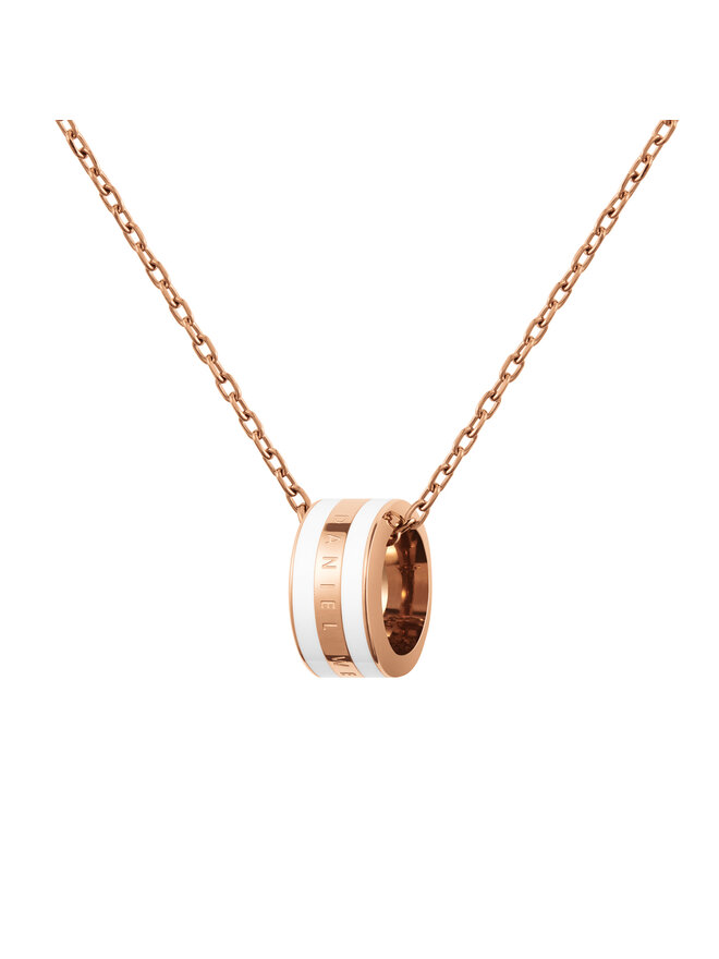 Daniel Wellington Ogrlica Daniel Wellington Emalie DW00400153 Ružičasta pozlata