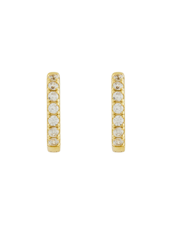 ICED STUFF Pendientes ICED STUFF Diamond Oro